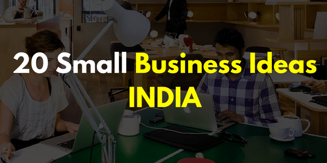 new small business plans in india